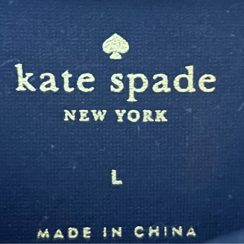 Kate Spade New York Mockneck Ponte Dress Broome Street Black Large Fit and Flare